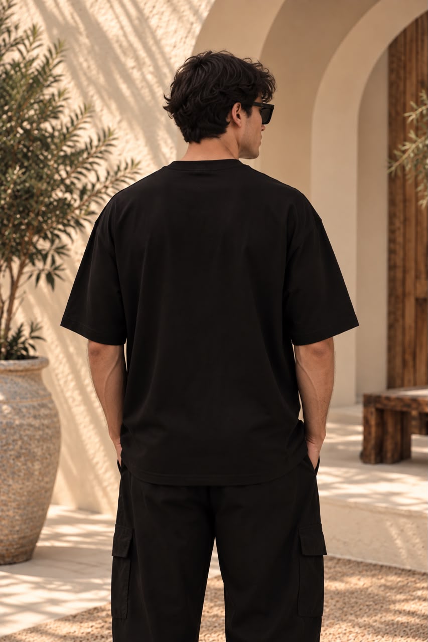 Orbit Eclipse Graphic Oversized T-Shirt - Image 5