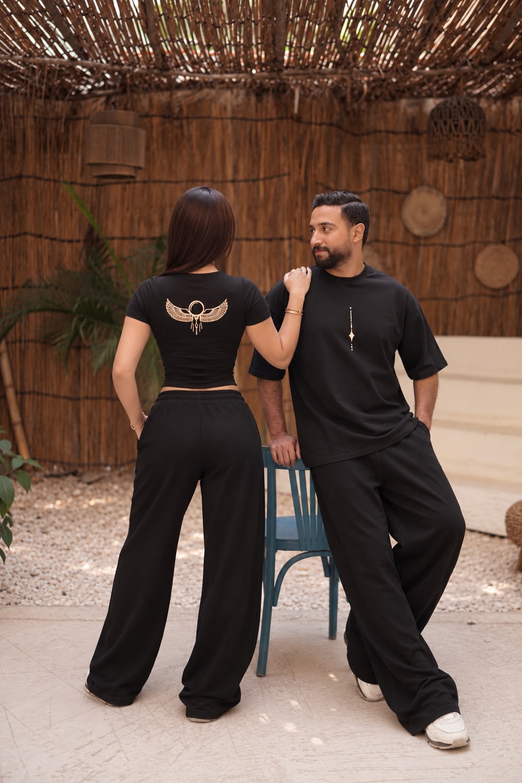 Signature Black Emblem Crop Top - Image 3