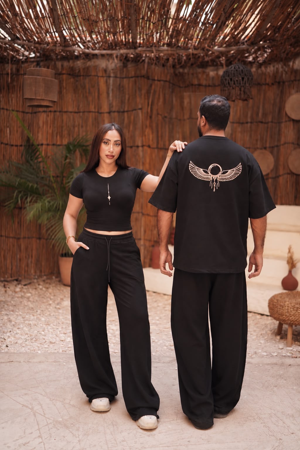 Signature Black Emblem Crop Top - Image 4